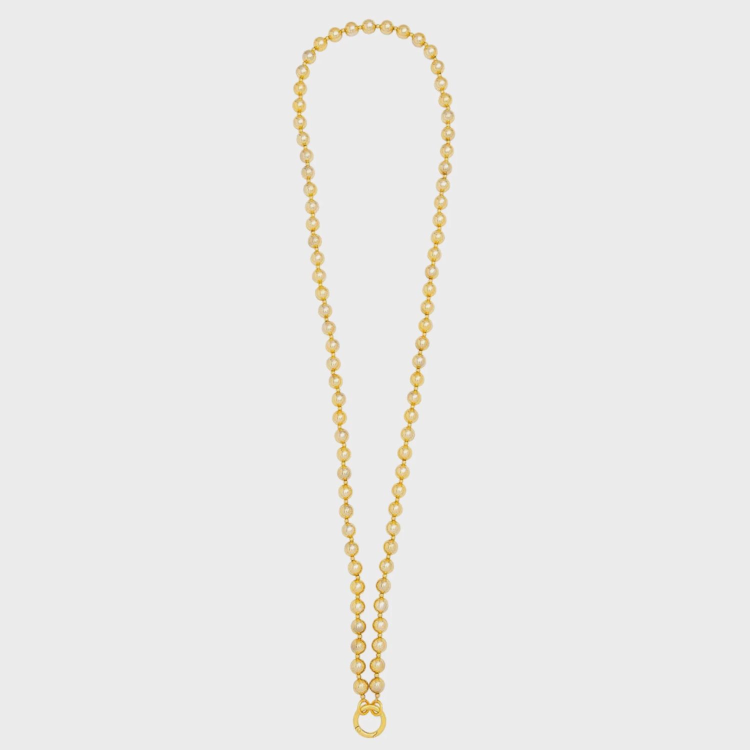 Matte Metallic Crossbody Phone Lanyard | Matte Gold