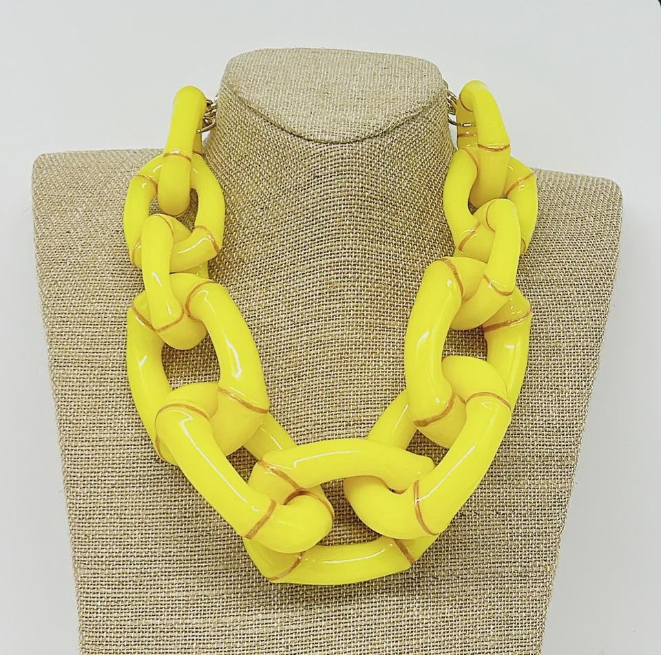 Parker Kennedy- Michelle Bamboo Link Necklace