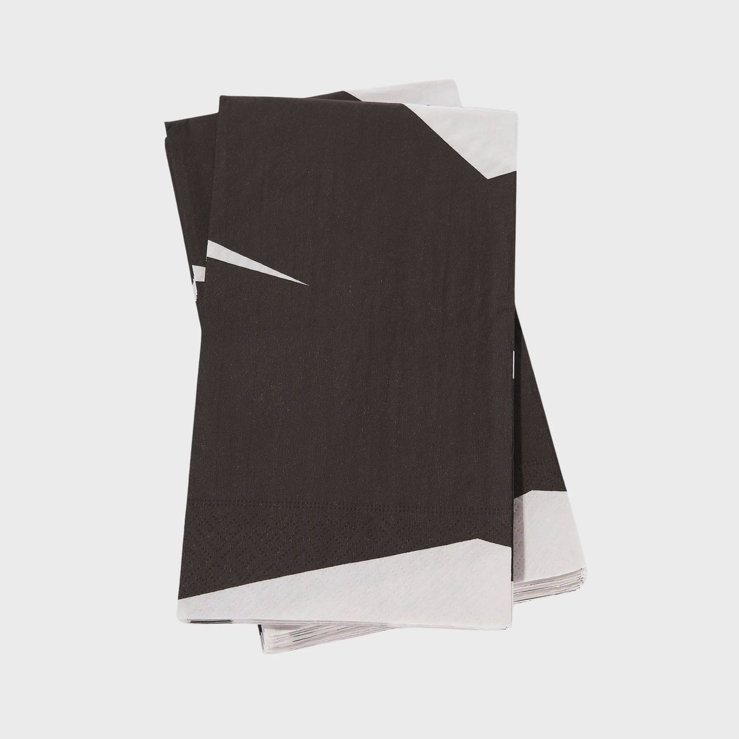 Guest Towel Napkins – Black &amp; White Geometric