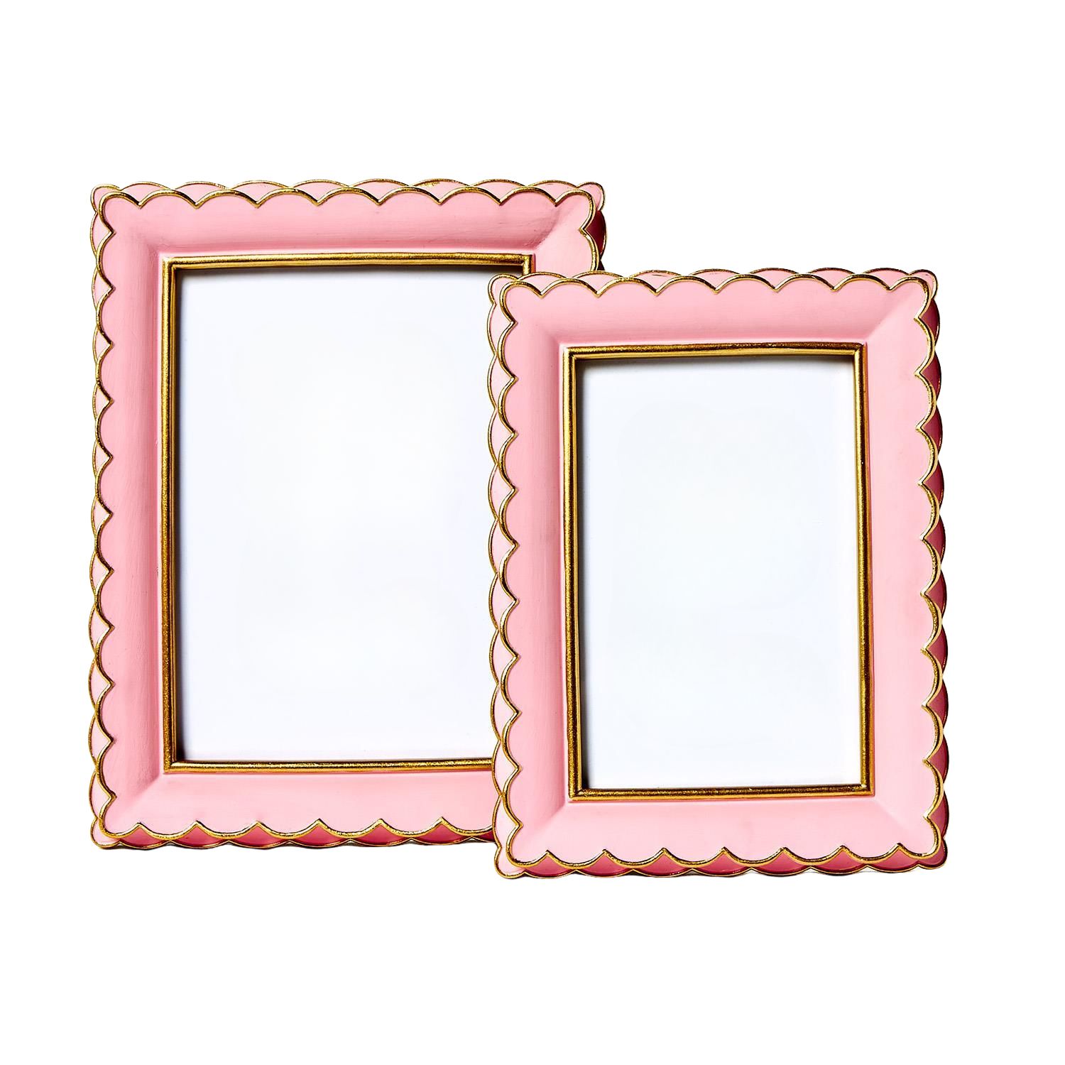 Scalloped Picture Frames- 2 Sizes