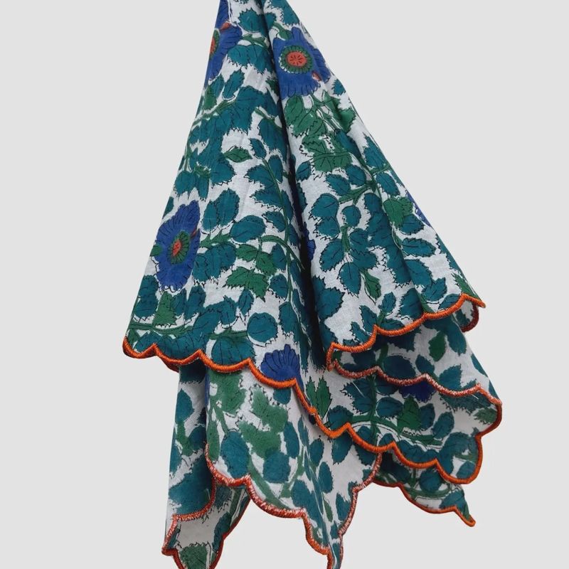 Poppy Cotton Dinner Napkins