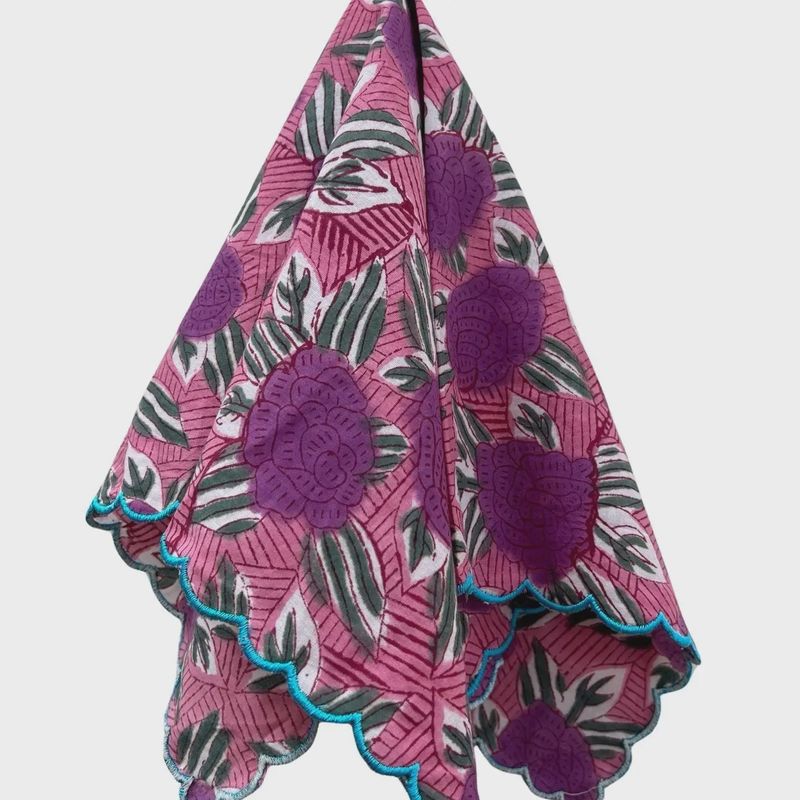 Rose Cotton Dinner Napkins