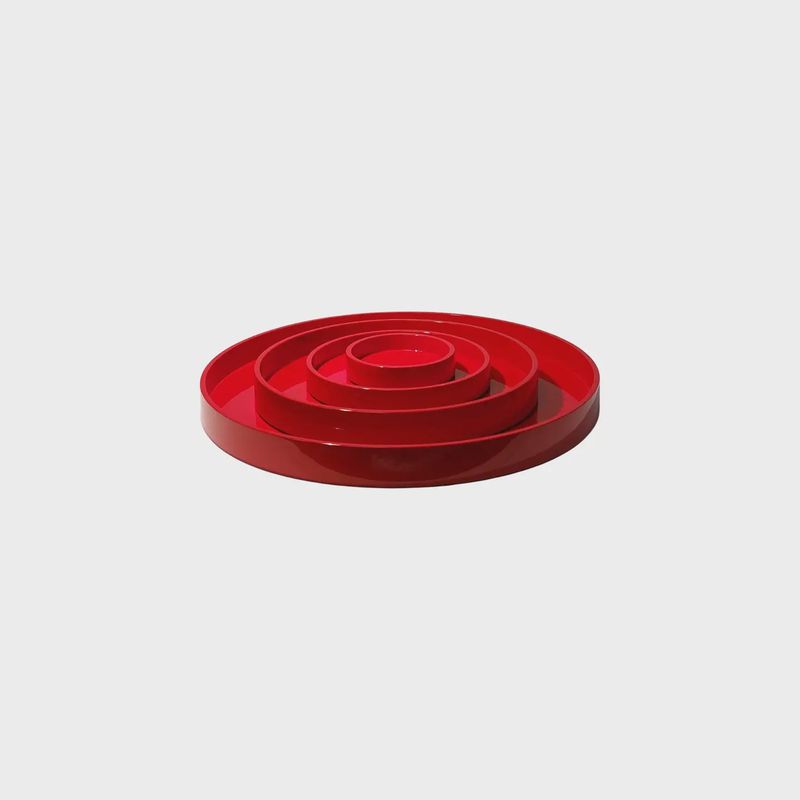 Large Round Tray – Fuchsia