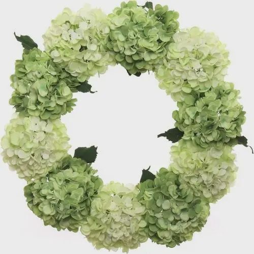 24" Magenta Green Hydrangea Wreath