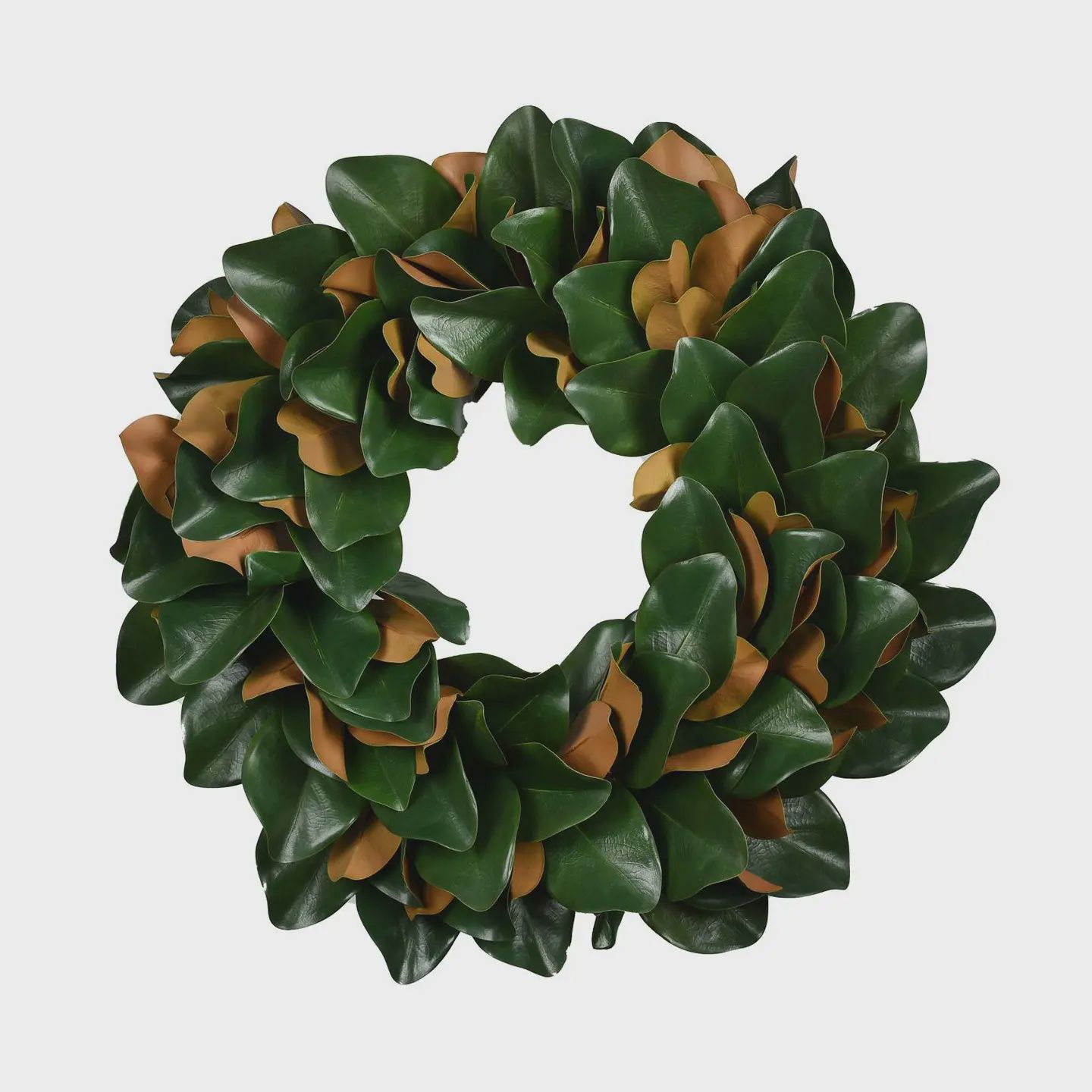 Magnolia Leaf Wreath - 27 Inch