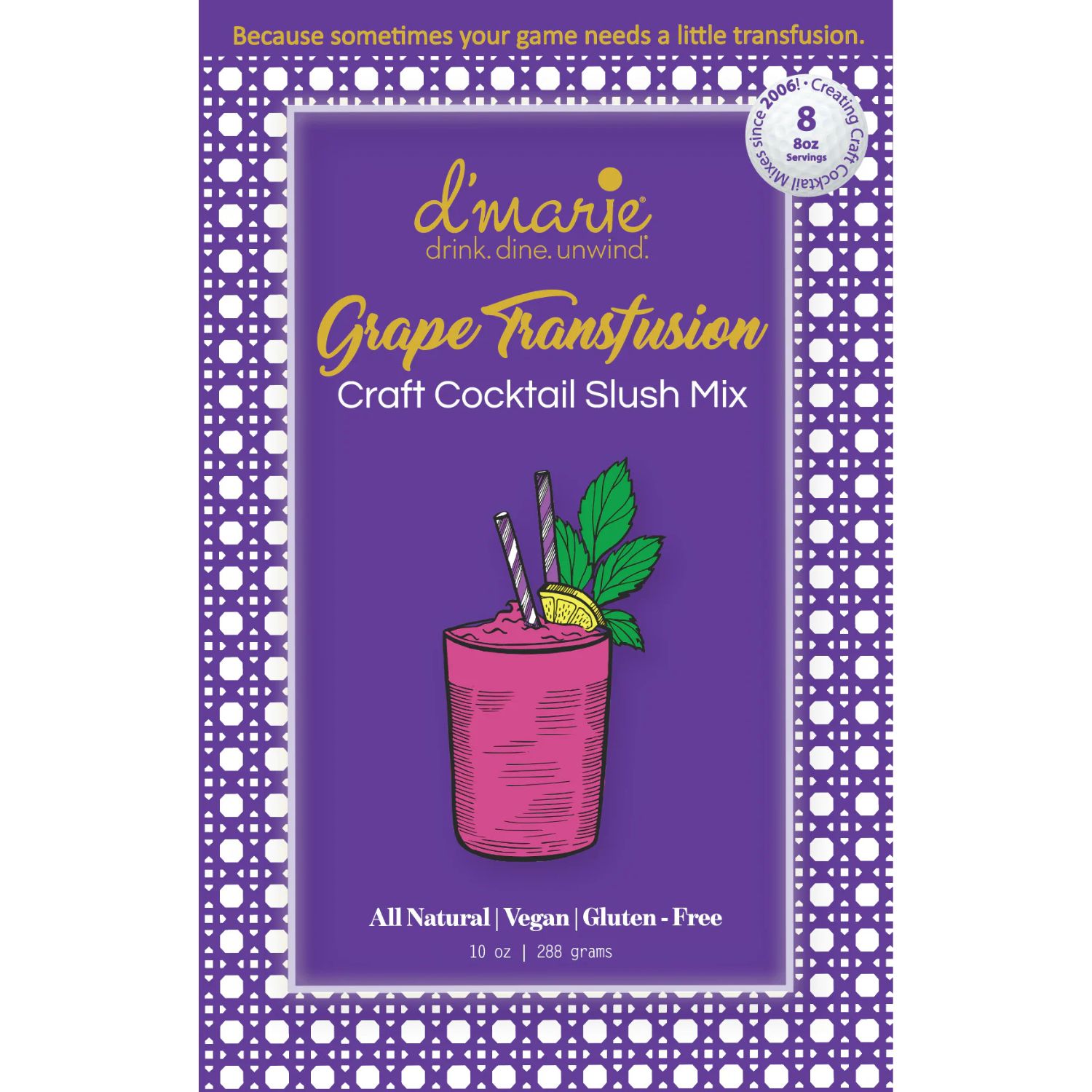 Grape Transfusion Drink Mix
