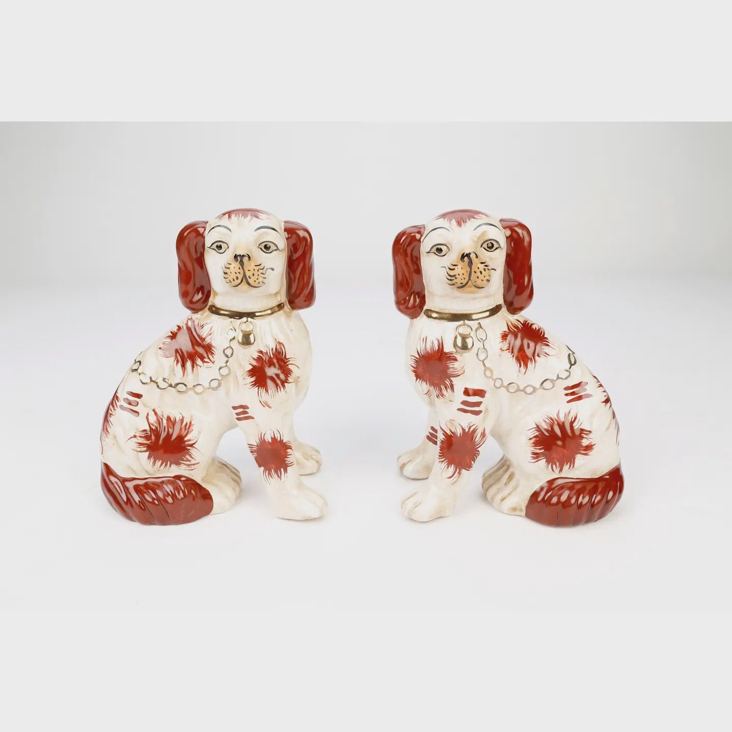 Staffordshire Dog Brown w/ Brown Finish