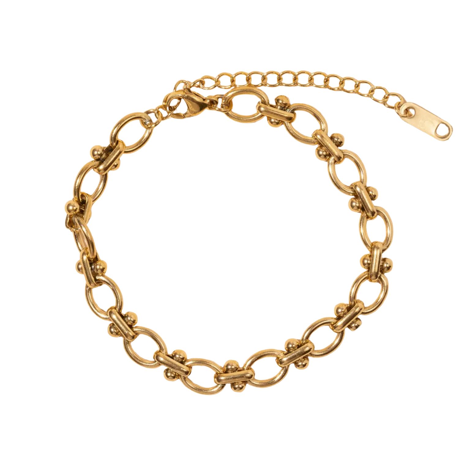 Stainless Steel Chain Link Bracelet