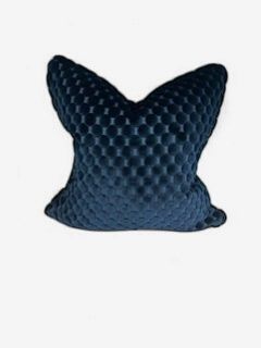 20 x 20 Navy Dot Pillow