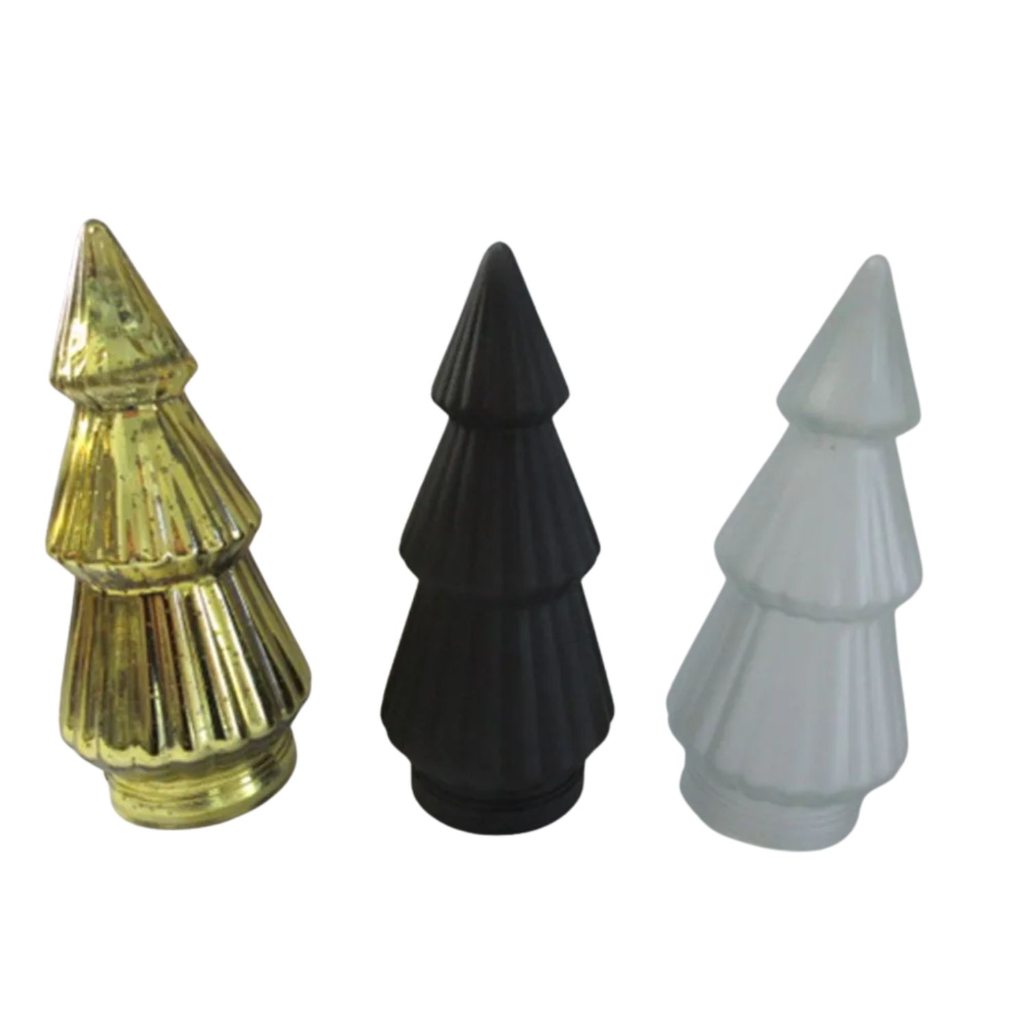 9.4 Inch Glass Christmas Tree – 3 Color Options