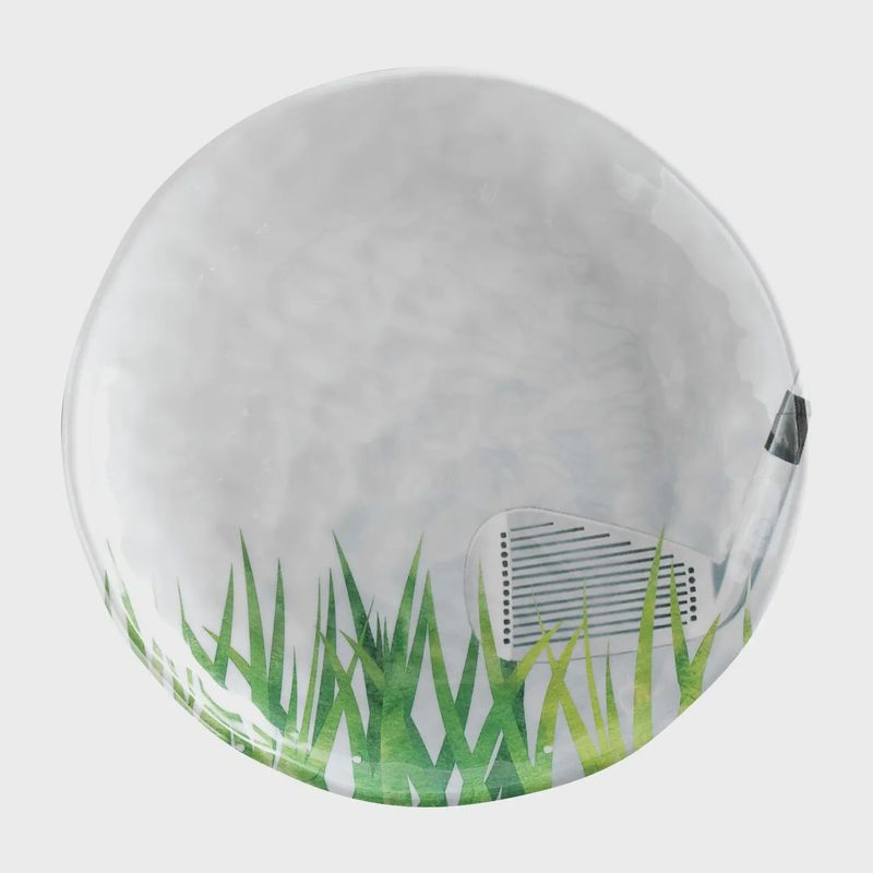 Golf Club Melamine 6" Plate