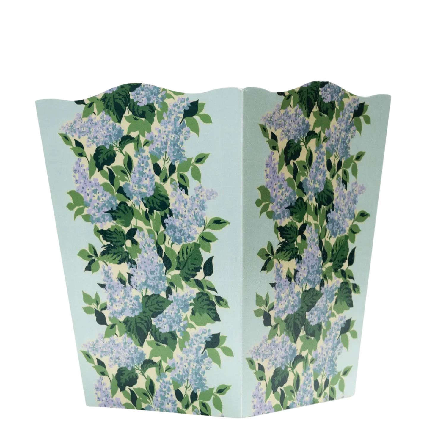 Bar Harbor Floral Wastepaper Basket