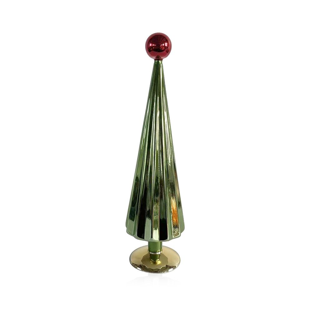 15.5" Green &amp; Red Tree