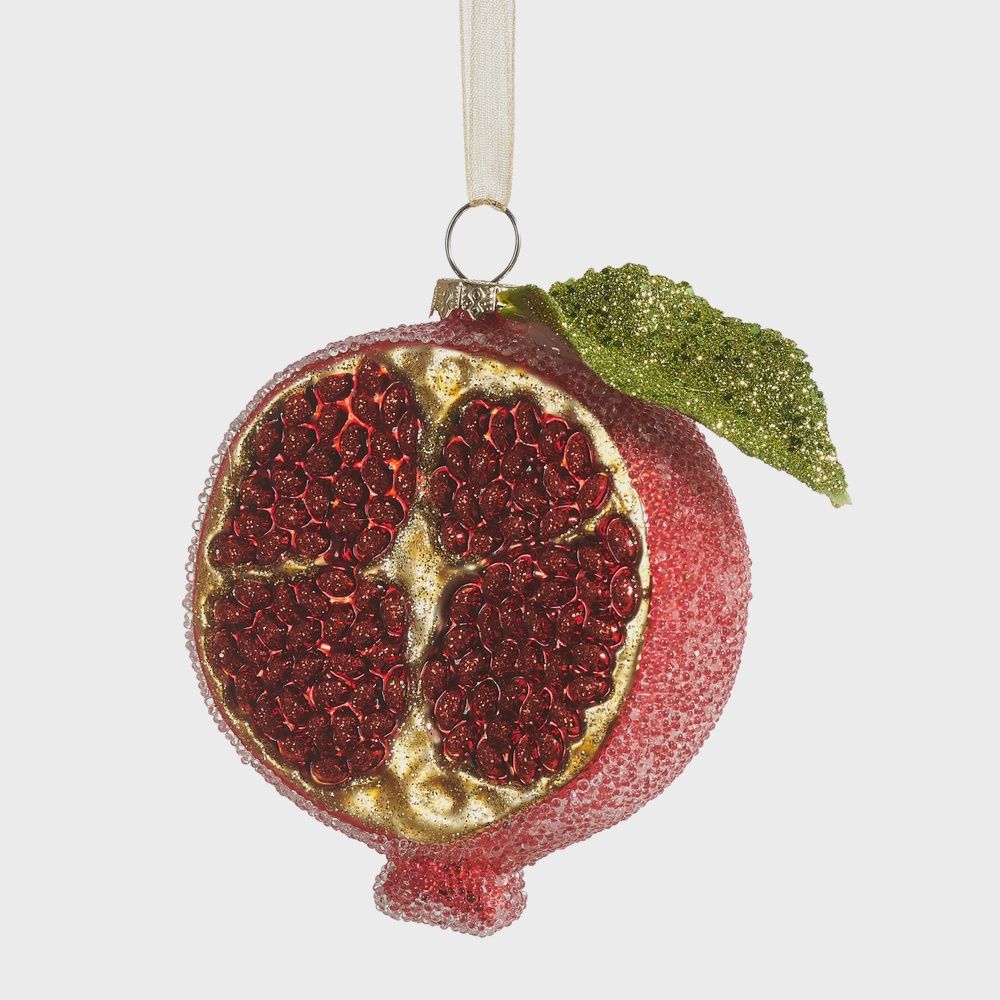 3.75" Pomegranate Ornament