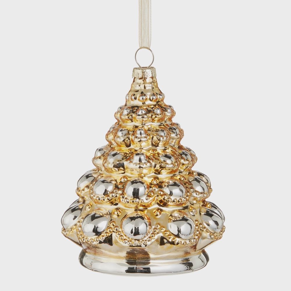 4.5" Pearl Jewel Tree Ornament