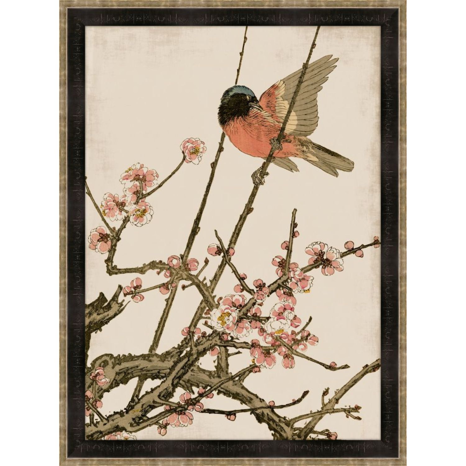Songbird and Cherry Blossoms
