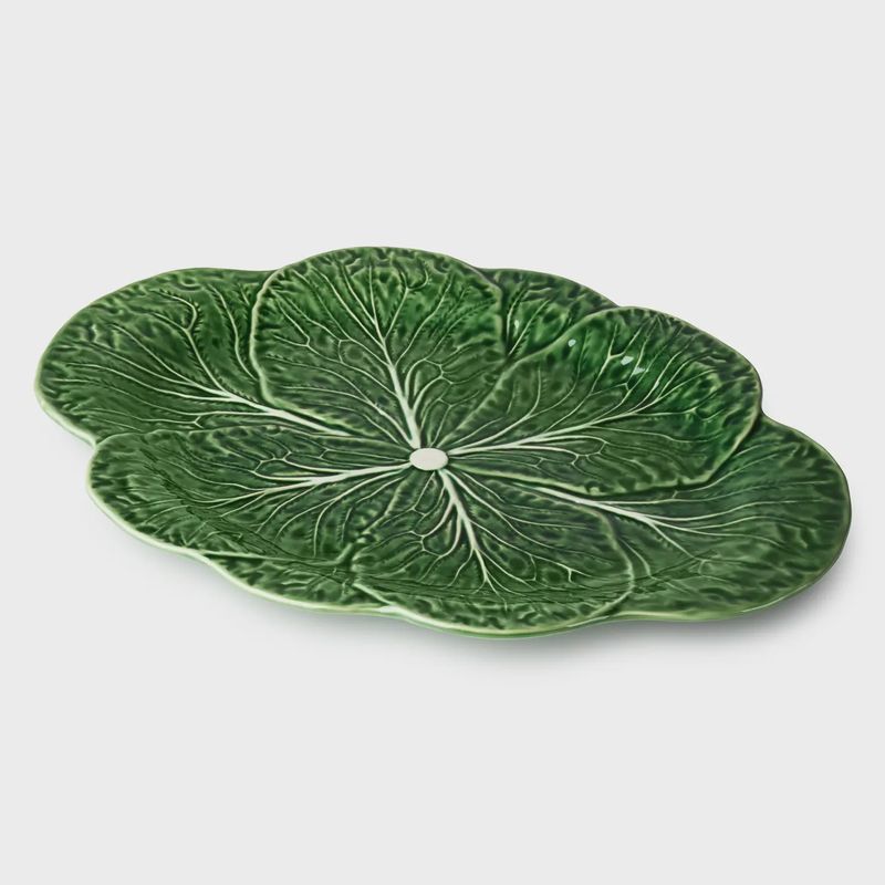 Cabbage 3-D Oval Platter – 17" x 12.5"