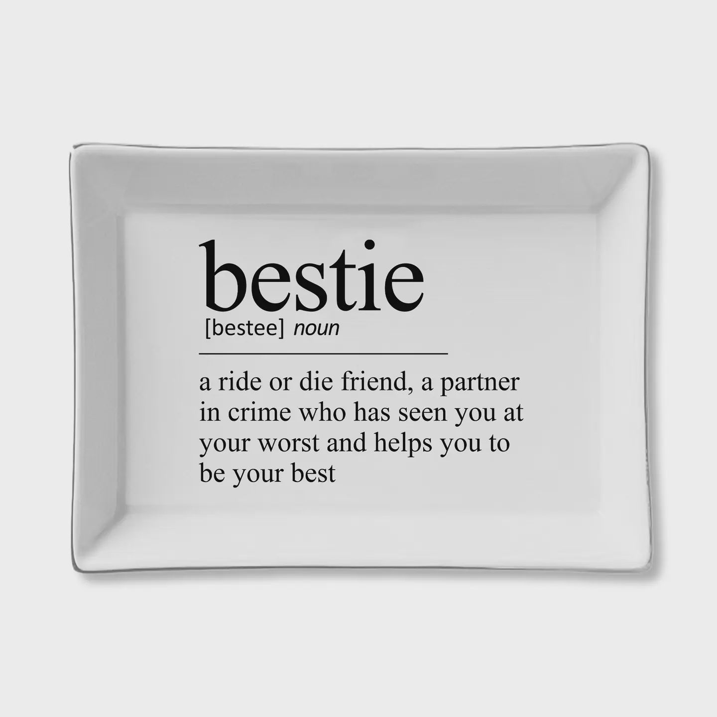 Ceramic Tray - Bestie