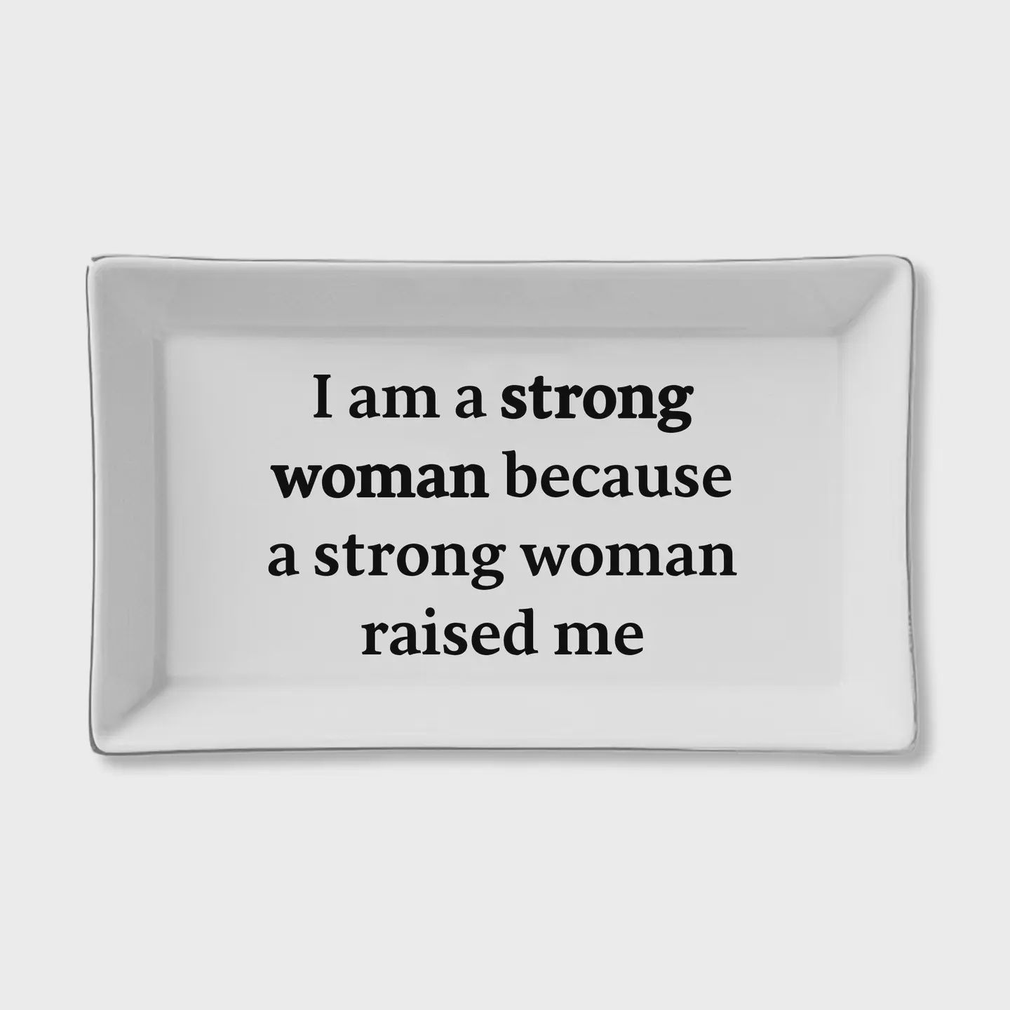 Ceramic Tray - Strong Women - Mom