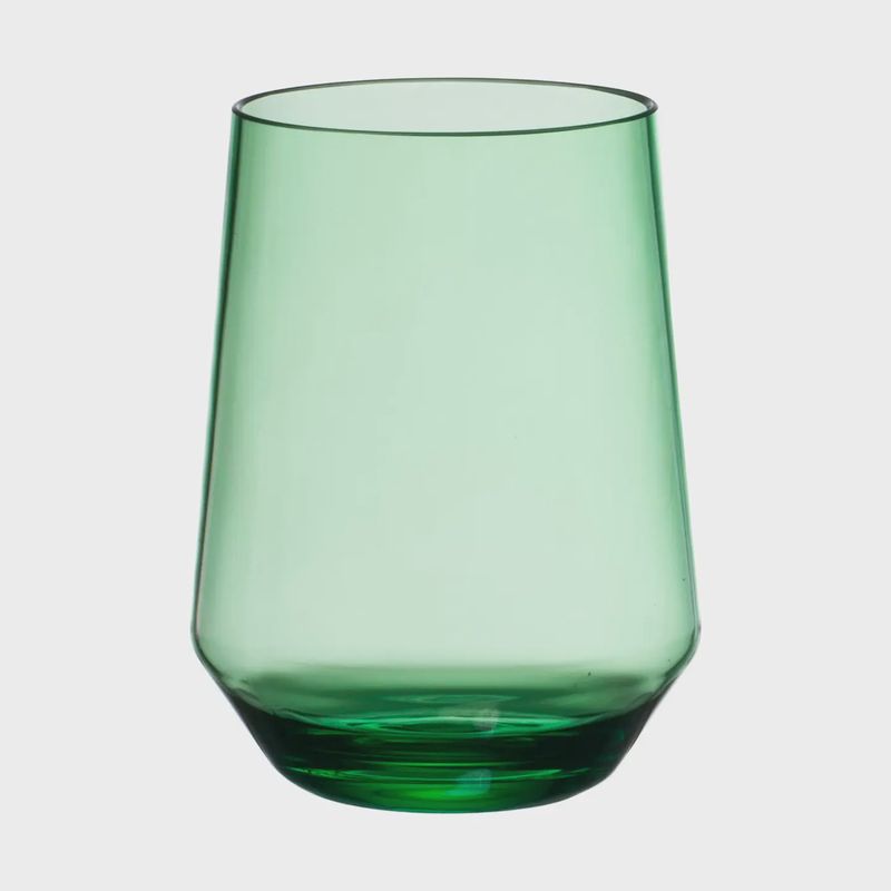 Green Tritan Lexington Stemless Wine Glass