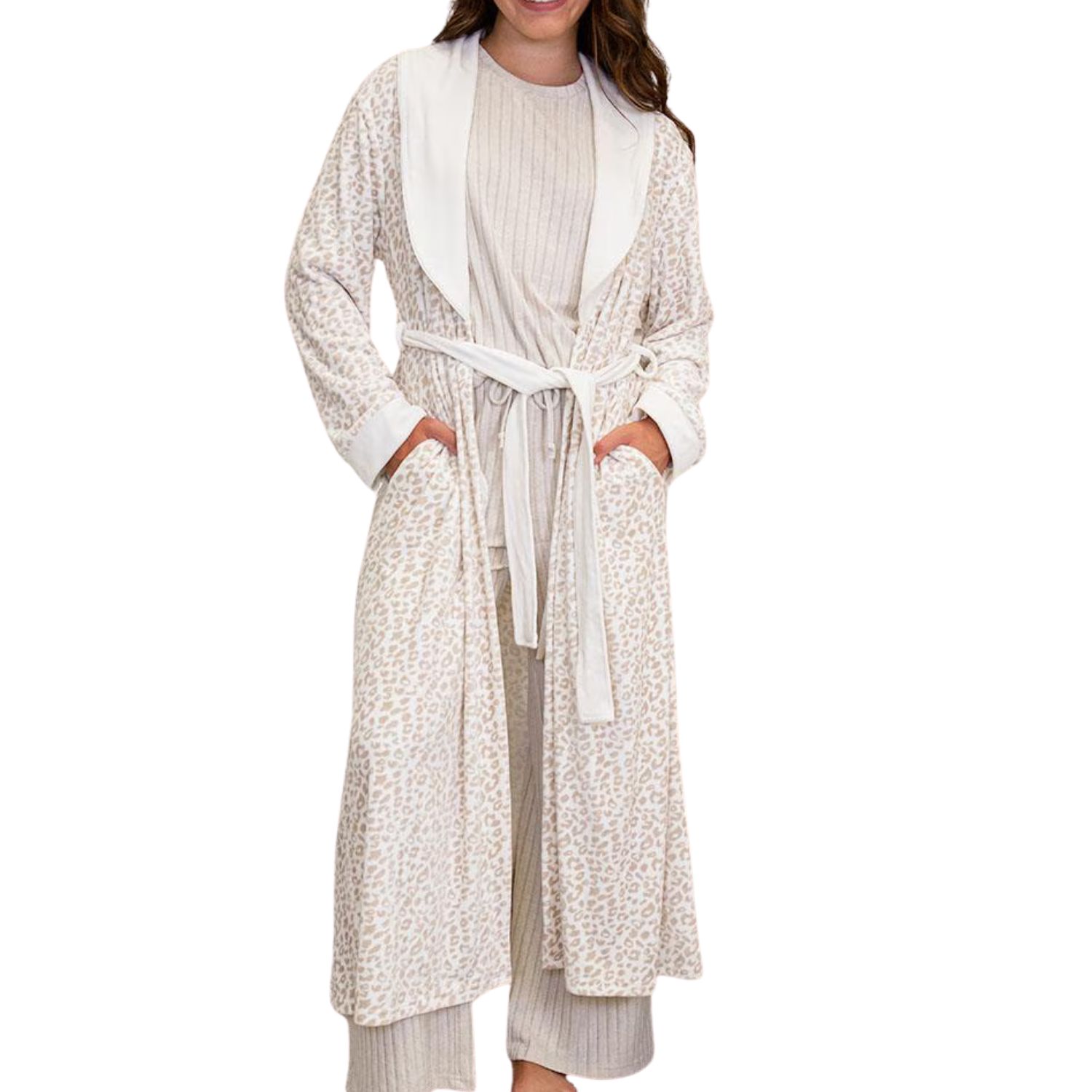 Leopard Harbin Robe - 2 Sizes