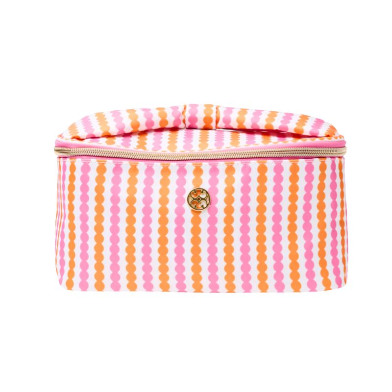 Sorbet Stripe Cosmetic Case