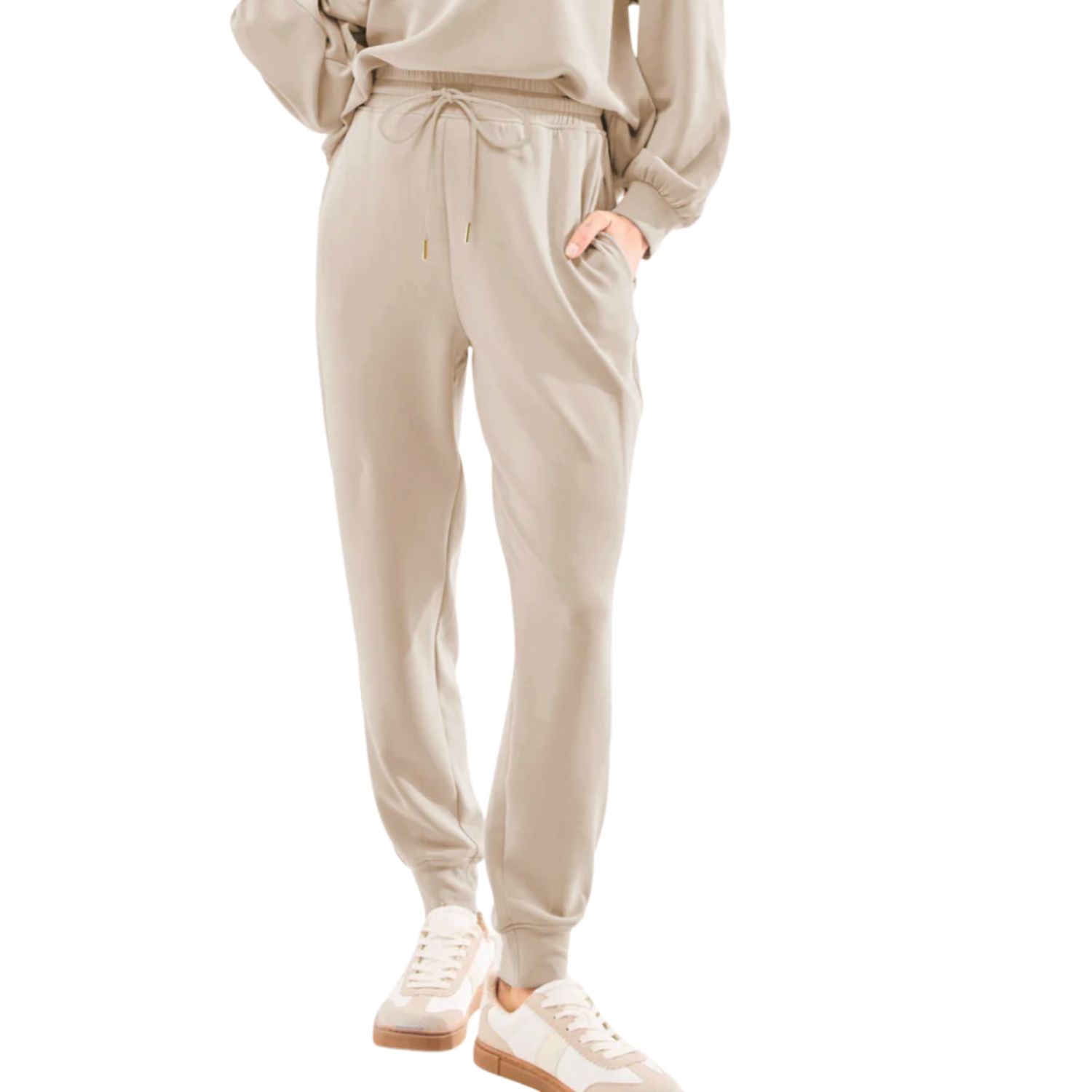 Taupe Lounge Jogger Pants