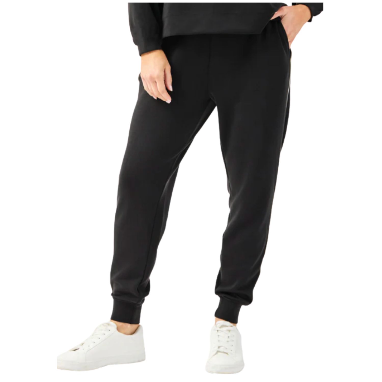 Black Lounge Jogger Pants