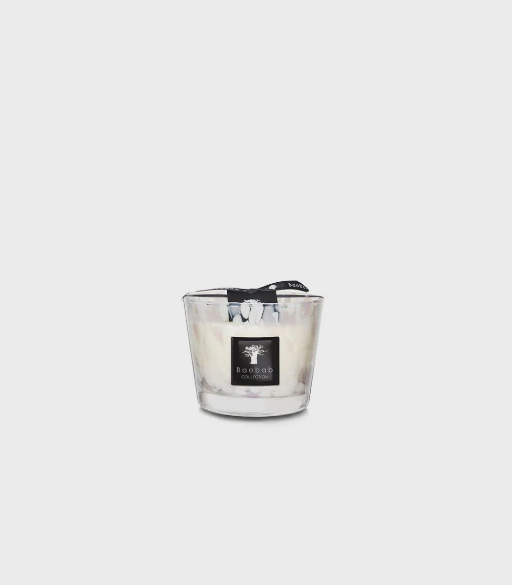White Pearls Scented Candle – Max 10