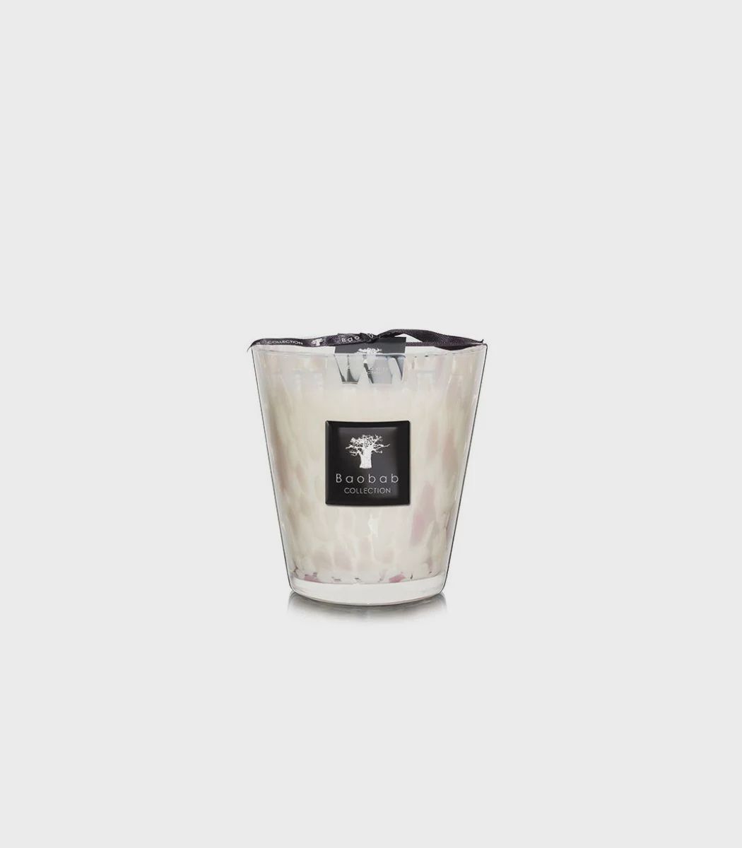 White Pearls Scented Candle – Max 16