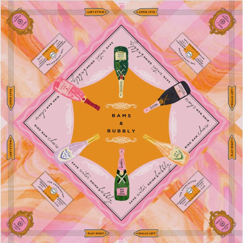Bams &amp; Bubbly Mahjong Mat