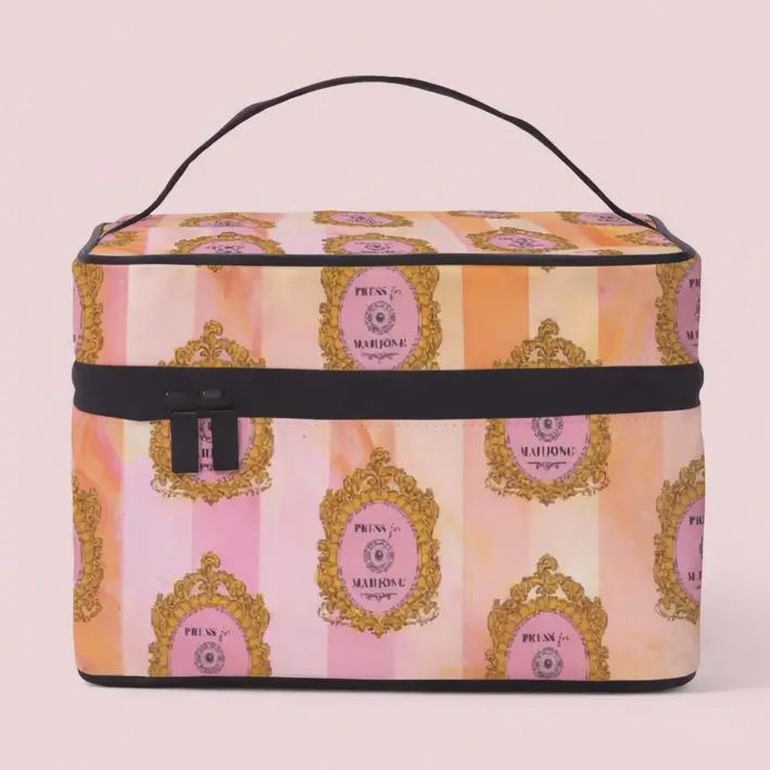 Champagne &amp; Mahj Collection Mahjong Tile Storage Bag Tote