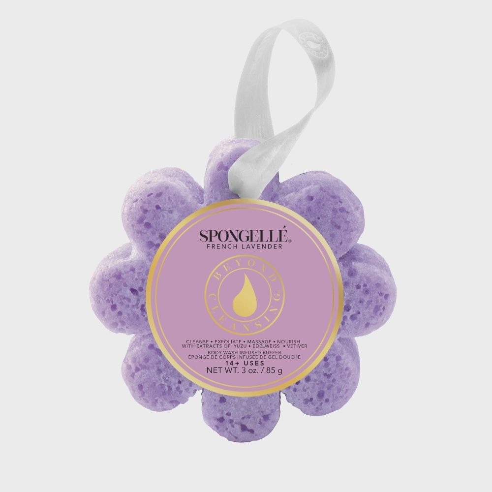 Spongellé Body Wash Infused Buffer – French Lavender (Full Size)