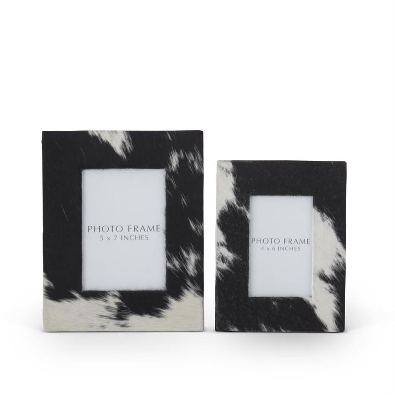 Genuine Cow Hide Photo Frames | 2 Sizes Available
