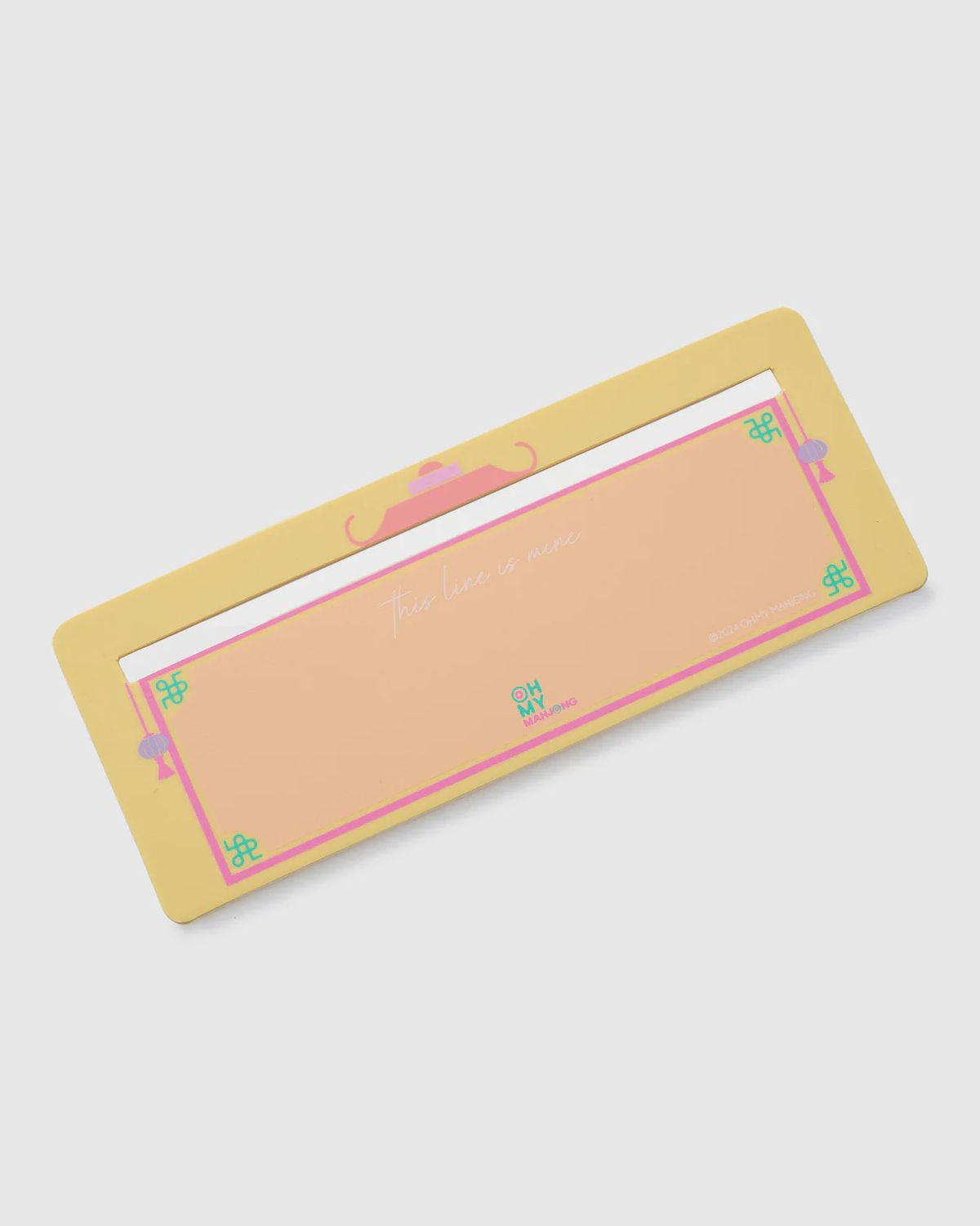 Yellow Line Finder | Mahjong Accessory