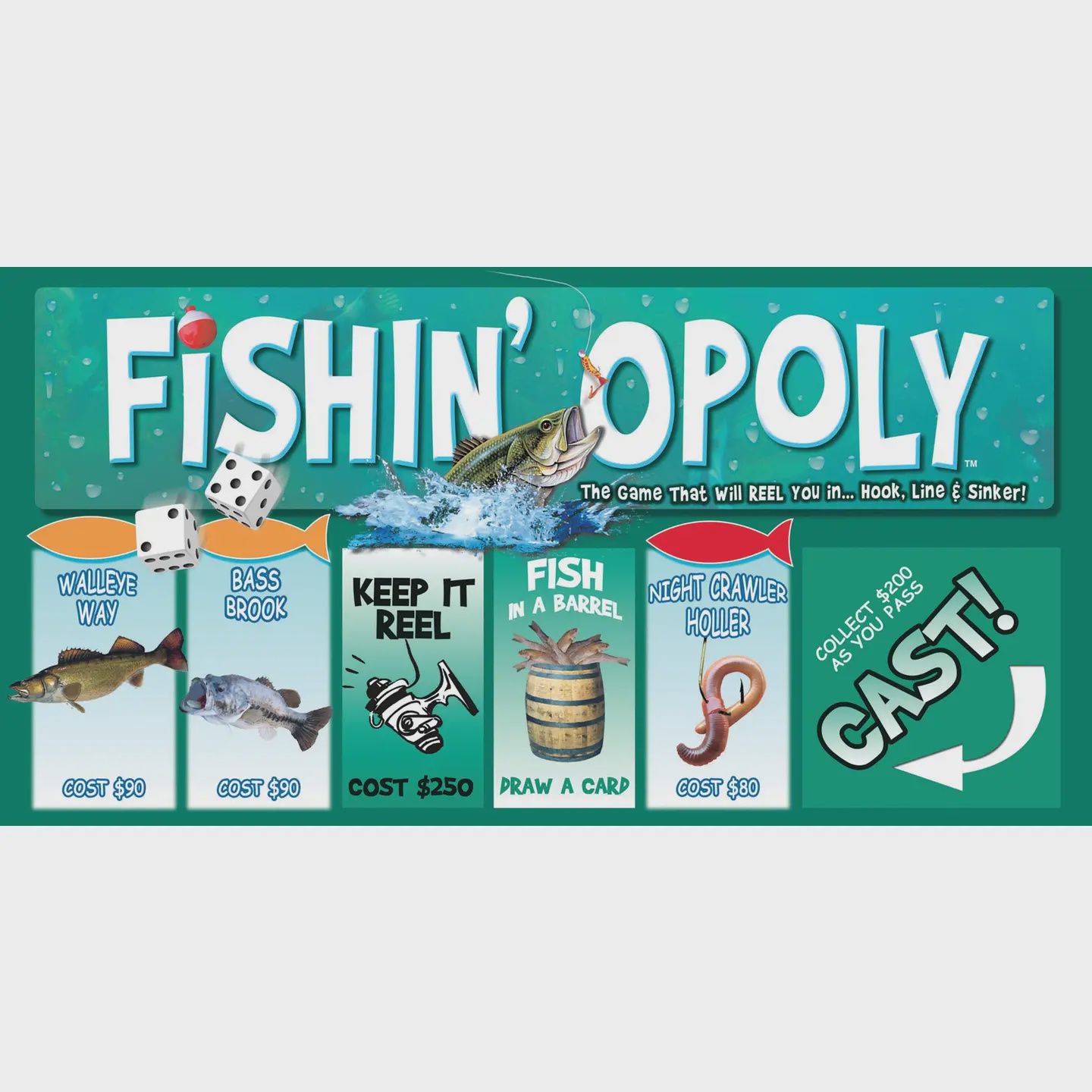 Fishin’-Opoly Board Game
