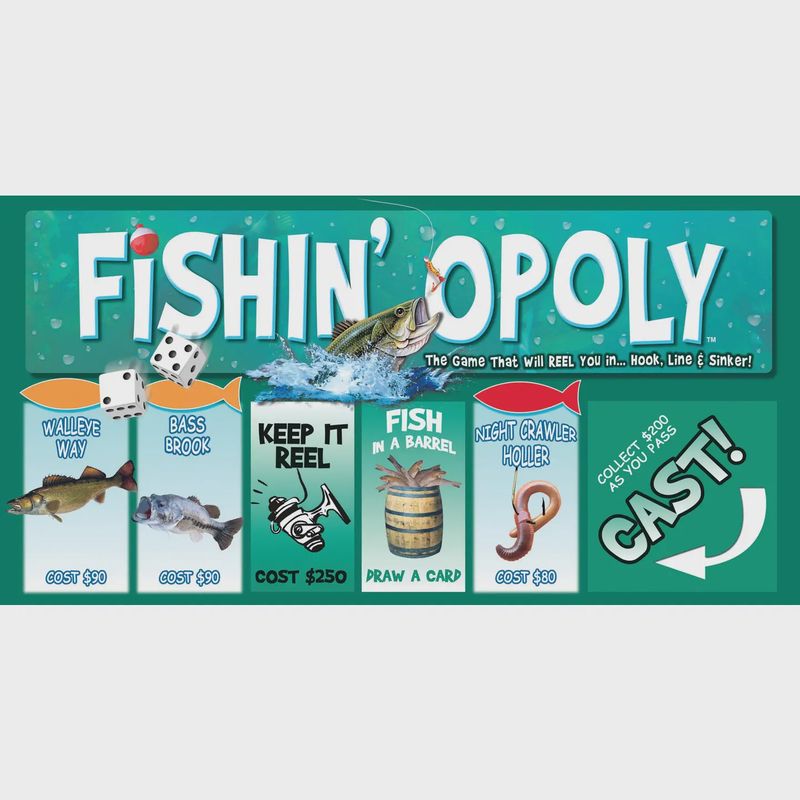 Fishin’-Opoly Board Game