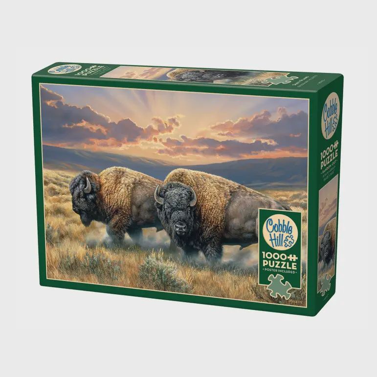 Dusty Plains Buffalo 1000-Piece Puzzle