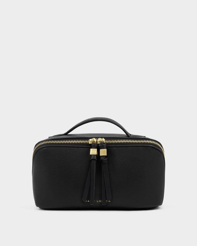 Soho Medium Makeup &amp; Toiletry Bag – Black