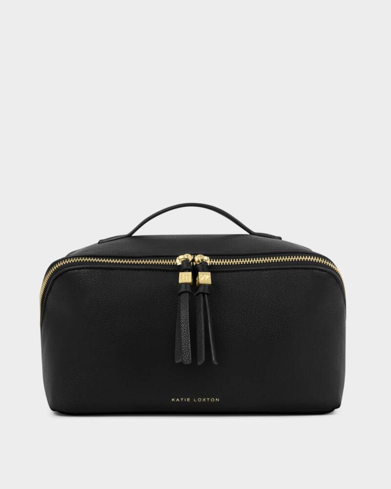 Soho Large Makeup &amp; Toiletry Bag – Black