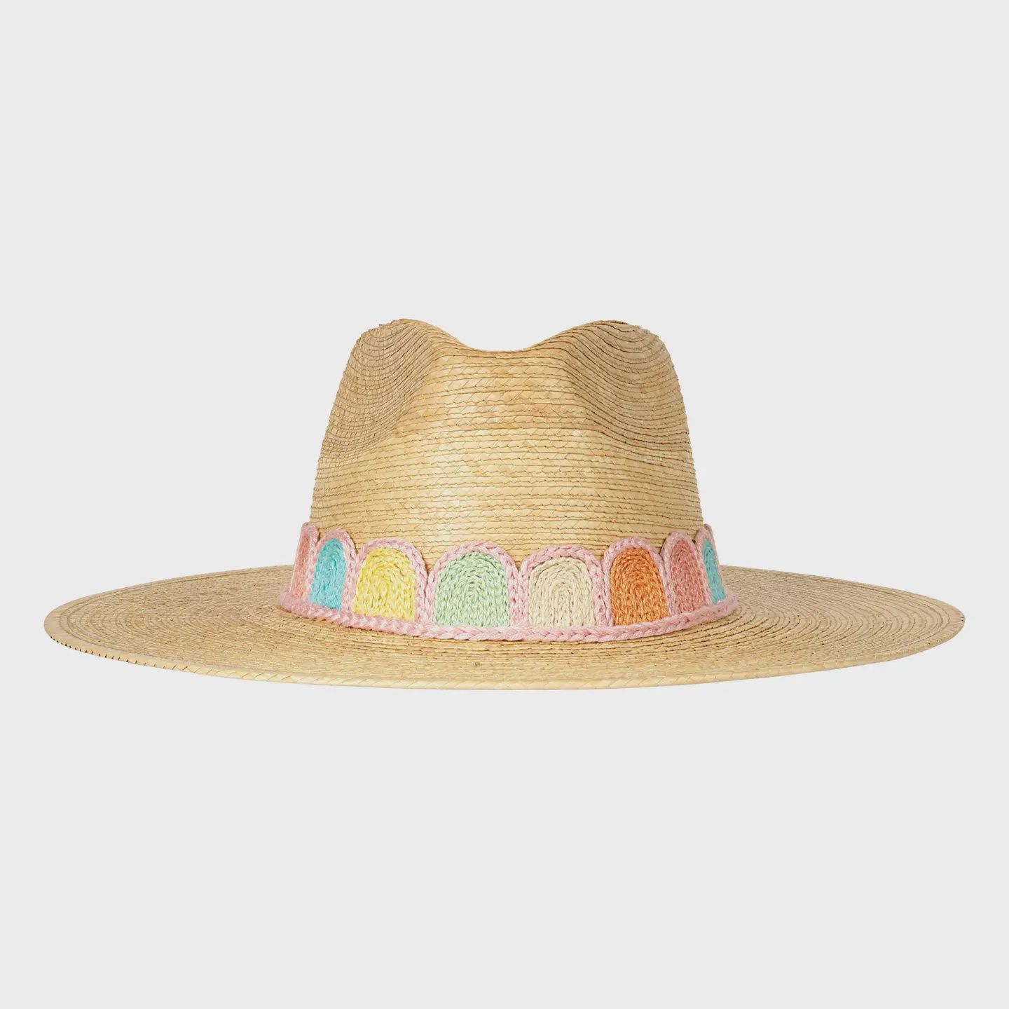 Pastel Kandy Crochet Palm Hat