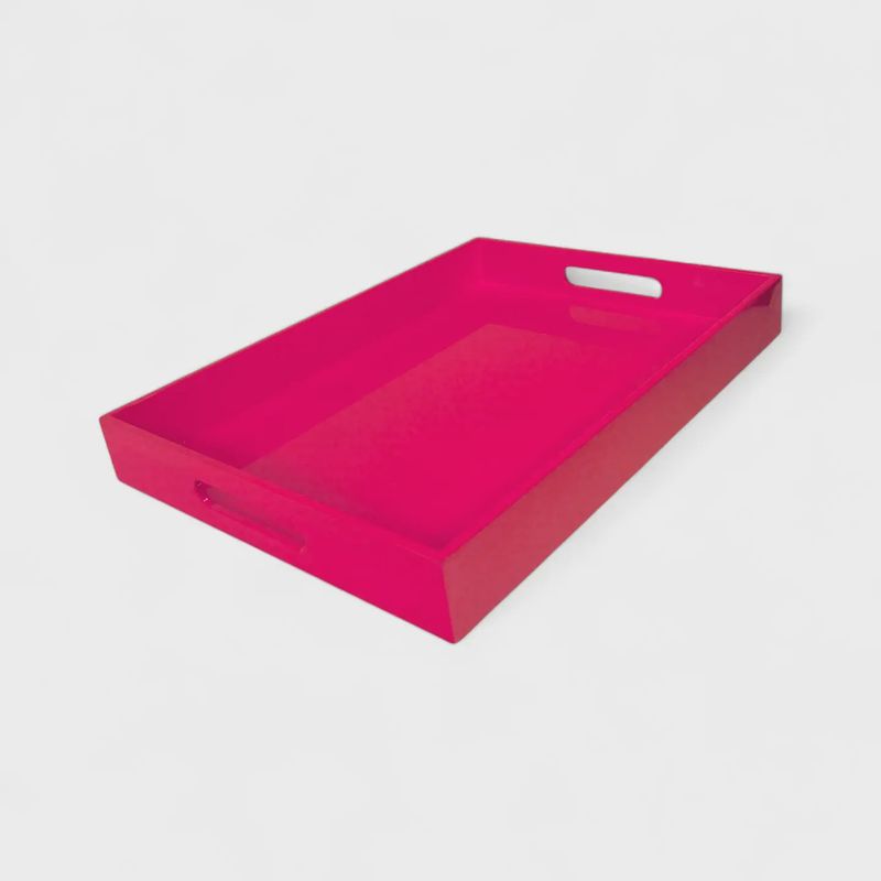Large Serving Tray – Fuchsia