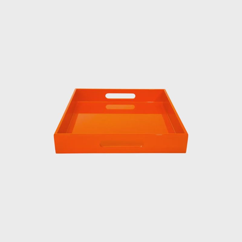 Small Serving Tray – Orange