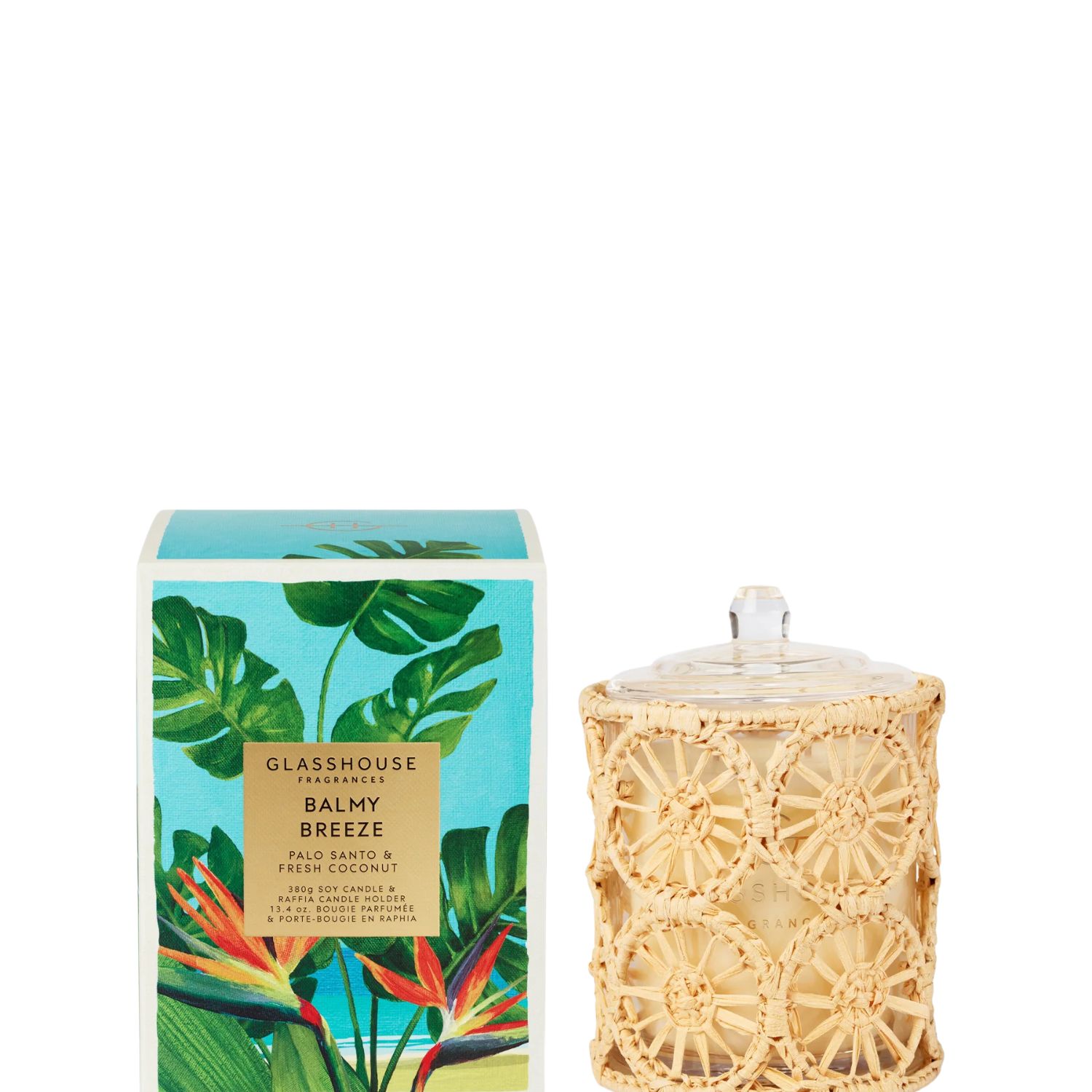 Glasshouse Fragrances Balmy Breeze 13.4 oz Candle