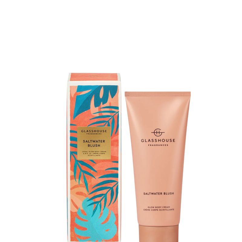 Glasshouse Fragrances Saltwater Blush Glow Body Cream 6.8 fl. oz.
