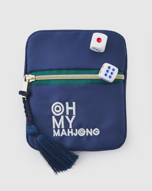 Blue Coin &amp; Dice Bag