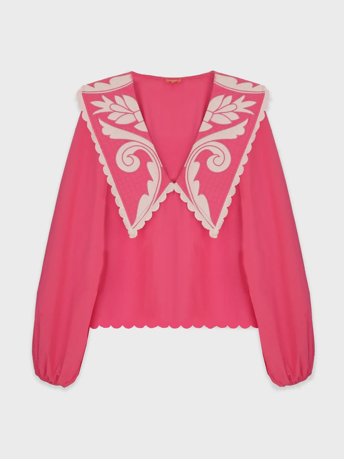 Emma Blouse - Punch Pink