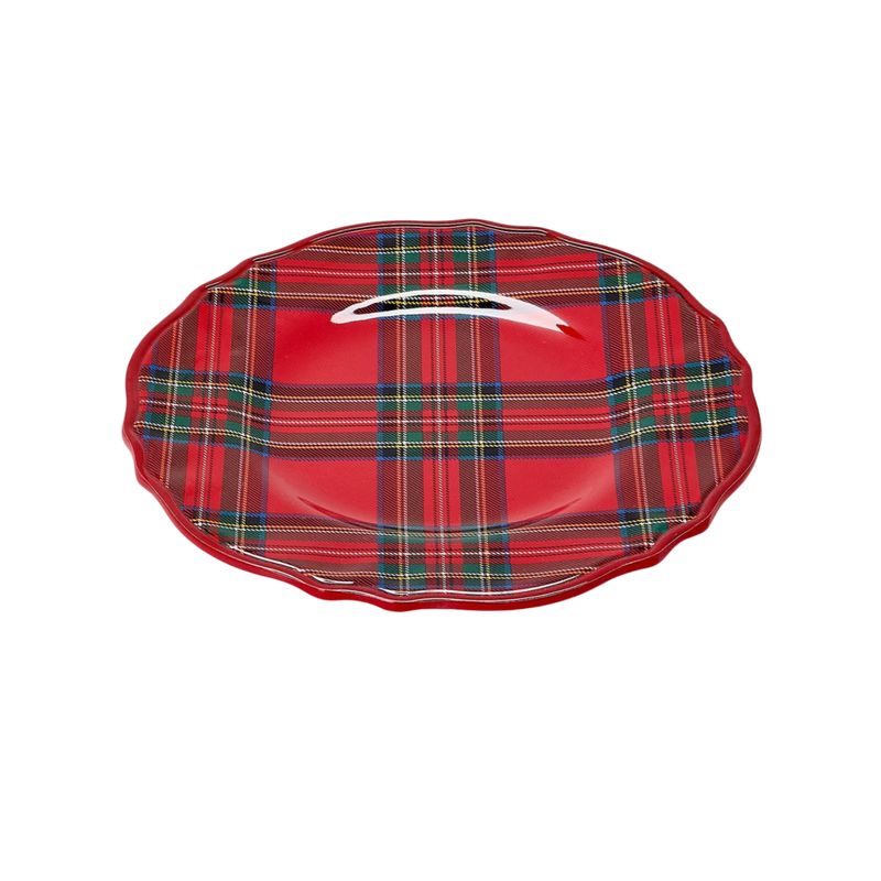 Tartan Traditions Melamine Salad Plate