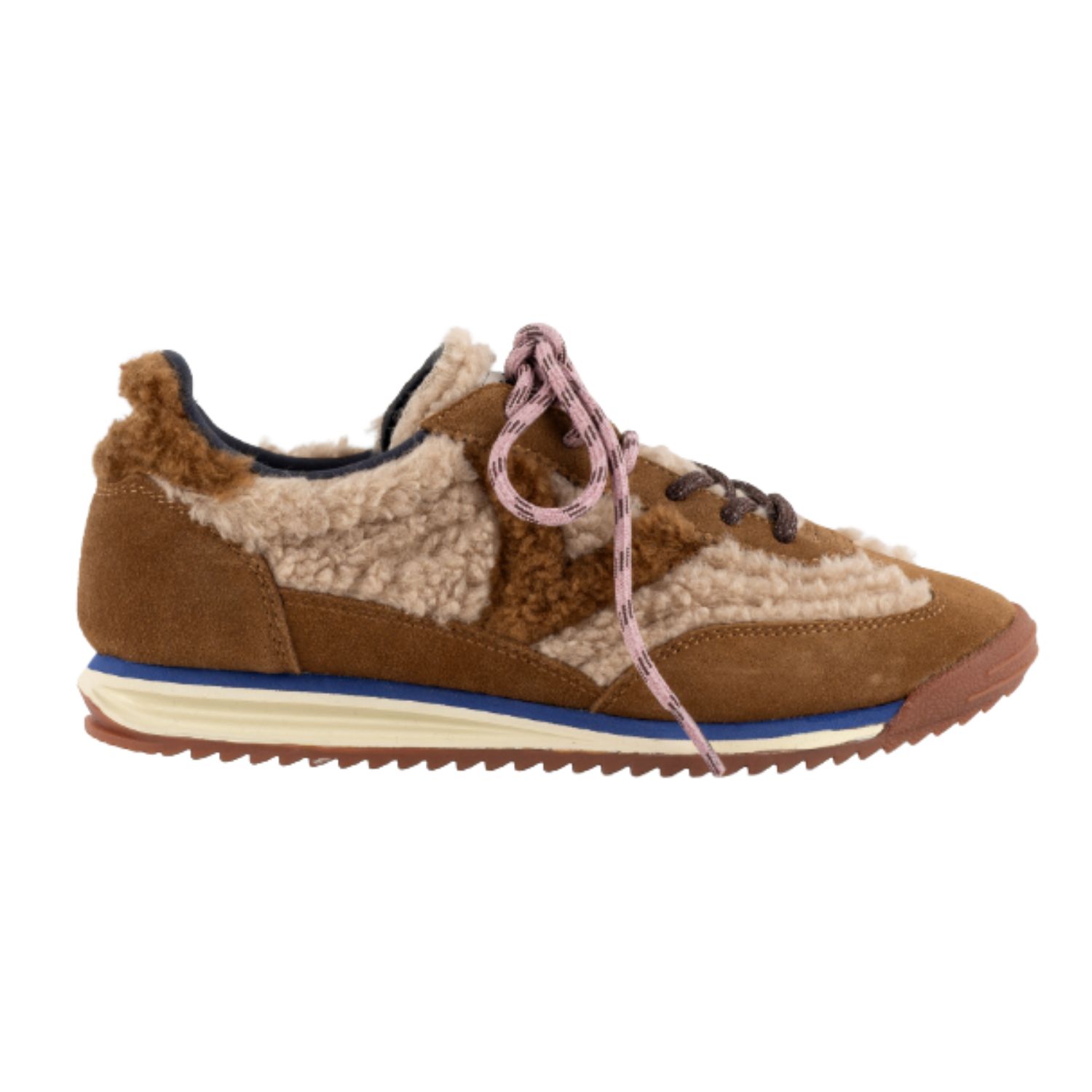 Victoria Shoes - Camel Sherpa