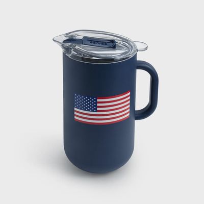Americana Insulated Pitcher with American Flag